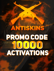 ANTISKINS | Promo Code x10000