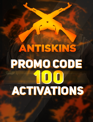 ANTISKINS | Promo Code x100