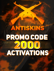 ANTISKINS | Promo Code x2000